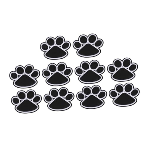 Holibanna 10 Stück Gestickte Hundepfoten Patches zum Aufbügeln Bunte Applikationen aus Weichem für Kleidung Taschen DIY Pflegeleicht Haltbar zum Abdecken von Löchern und Verzieren Holibanna 10 Stück Gestickte Hundepfoten Patches zum Aufbügeln Bunte Applikationen aus Weichem für Kleidung Taschen DIY Pflegeleicht Haltbar zum Abdecken von Löchern und Verzieren von Holibanna