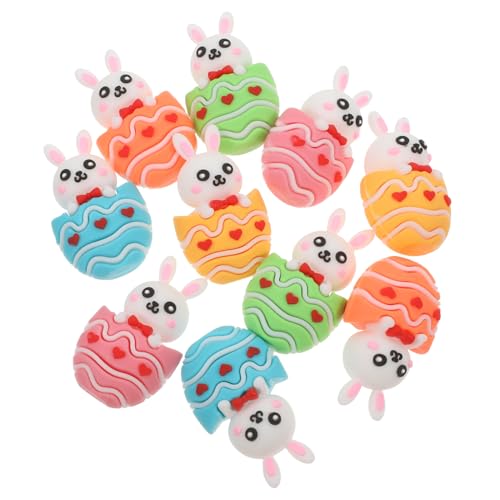 Holibanna 10 Stück Mini Kaninchen Figuren Für Osterthema Dekoration Hasen Ornamente Urlaub Tisch Mittelstücke Für Heim Dekoration von Holibanna