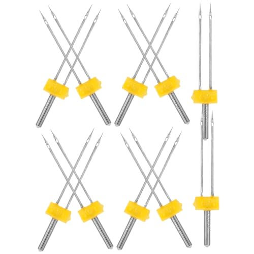 Holibanna 10 Stück Nähmaschinennadel selbst stabile Nadeln Maschinennadeln Haushaltsnadel gebogene Nähnadel vielseitige Nähnadeln DIY Stickern Handnadeln nähen Nadeln Hand Nähnadel Plastik von Holibanna