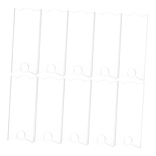 Holibanna 10 Stück Namensschilder für Trinkbecher Hohe Blanko für Diy Projekte Einfache Anwendung für Personalisierung und Dekoration Holibanna 10 Stück Namensschilder für Trinkbecher Hohe Blanko für Diy Projekte Einfache Anwendung für Personalisierung und Dekoration von Holibanna