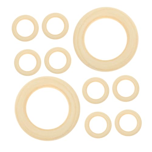 Holibanna 10 Stück Natürliche Holzringe Unbemalt Glatte Holzscheiben für DIY Makramee Schmuckherstellung Blumenkränze und Wohnkultur Vielseitige Holzringe für Bastelprojekte Holibanna 10 Stück Natürliche Holzringe Unbemalt Glatte Holzscheiben für DIY Makramee Schmuckherstellung Blumenkränze und Wohnkultur Vielseitige Holzringe für Bastelprojekte von Holibanna