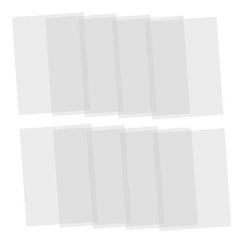 Holibanna 10 Stück Teiliges Epoxidharz Bastelmaterial Transparente Kunststoffplatten für Schmuckherstellung Diy Epoxy Mold Sheets für Kreative Projekte und Persönliche von Holibanna