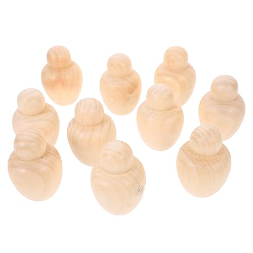 Holibanna 10 Stück Teiliges Holzfiguren für Diy Bastelmaterial Natürlicher Holzfarbe zum Malen und Gestalten Fördert Kreativität und Handwerkliches Geschick Holibanna 10 Stück Teiliges Holzfiguren für Diy Bastelmaterial Natürlicher Holzfarbe zum Malen und Gestalten Fördert Kreativität und Handwerkliches Geschick von Holibanna
