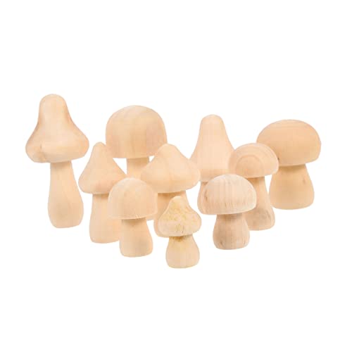 Holibanna 10 Stück Teiliges Holzpilz Unbemalt zum Bemalen Naturbelassene Holzformen für Kinderbasteln Kreative DIY Pilzdekoration Realistische Pilze für und Familienaktivitäten Holibanna 10 Stück Teiliges Holzpilz Unbemalt zum Bemalen Naturbelassene Holzformen für Kinderbasteln Kreative DIY Pilzdekoration Realistische Pilze für und Familienaktivitäten von Holibanna