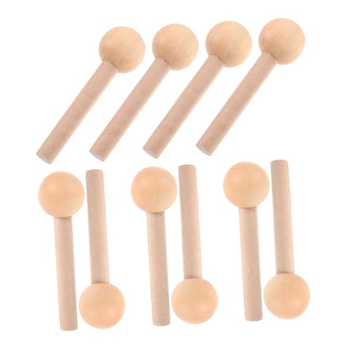 Holibanna 10 Stück Teiliges Holzrundstäbe Buchenholz Glatte Oberfläche Robuste Holz Pegs für Diy Lochwand Stabile Steckstäbe für Wand Organizer Vielseitige Holzzubehör für Bastelprojekte Holibanna 10 Stück Teiliges Holzrundstäbe Buchenholz Glatte Oberfläche Robuste Holz Pegs für Diy Lochwand Stabile Steckstäbe für Wand Organizer Vielseitige Holzzubehör für Bastelprojekte von Holibanna