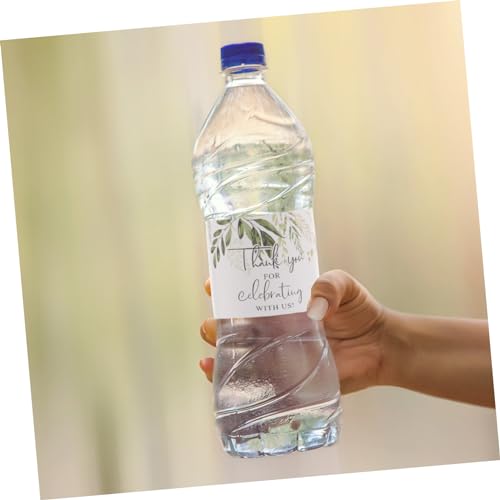 Holibanna 10 Stück Teiliges Personalisierte Kleine Wasserflaschenaufkleber mit Dankeschön Selbstklebende Flaschenetiketten für Hochzeitsfeiern und Partydekoration Stilvolle Hochwertige Holibanna 10 Stück Teiliges Personalisierte Kleine Wasserflaschenaufkleber mit Dankeschön Selbstklebende Flaschenetiketten für Hochzeitsfeiern und Partydekoration Stilvolle Hochwertige von Holibanna