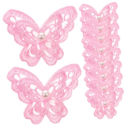Holibanna 10 Stück Teiliges Schmetterlingsapplikationen Organza für Diy Kleidung Bastelprojekte und Dekoration für Taschen Haarschmuck und Mehr von Holibanna