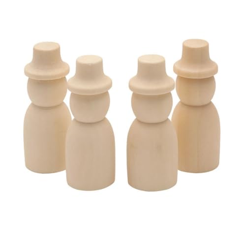 Holibanna 10 Stück Teiliges Set DIY Holzfiguren zum Bemalen mit Bastelspielzeug für Kunstprojekte und Pädagogisches Holibanna 10 Stück Teiliges Set DIY Holzfiguren zum Bemalen mit Bastelspielzeug für Kunstprojekte und Pädagogisches von Holibanna