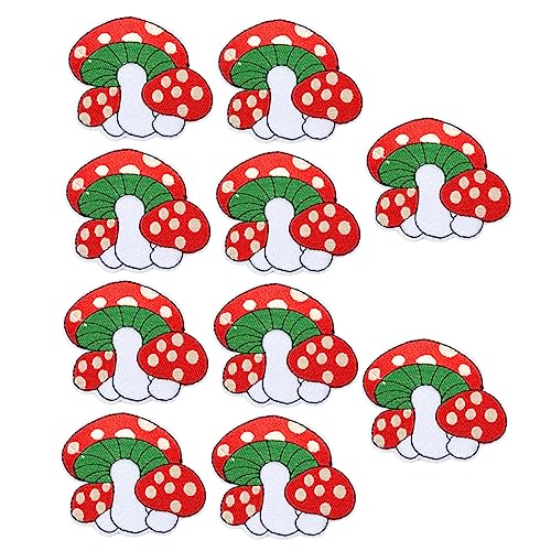 Holibanna 10 Stück Teiliges Stickerei Aufnäher Niedliche Applikationen für Kleidung Taschen und Diy Projekte Einfach zu Nähen Bügeln von Holibanna