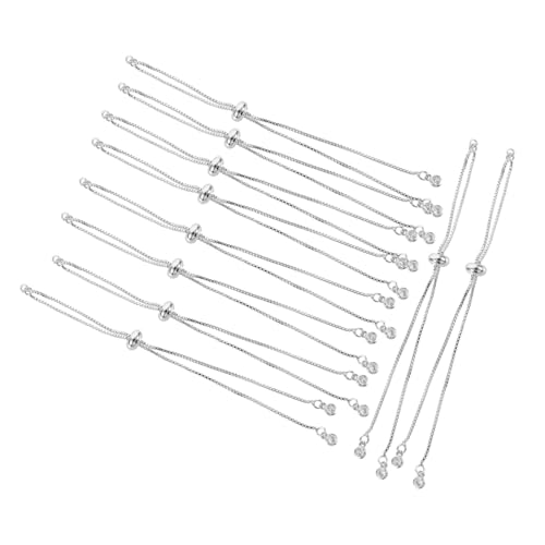 Holibanna 10 Stück Teiliges Verstellbares Metallarmband DIY Schmuck Damen Armband mit Geometrischem Design Langlebig und Dekorativ als Geschenk für Frauen und Vielseitige Armbandgestaltung Holibanna 10 Stück Teiliges Verstellbares Metallarmband DIY Schmuck Damen Armband mit Geometrischem Design Langlebig und Dekorativ als Geschenk für Frauen und Vielseitige Armbandgestaltung von Holibanna