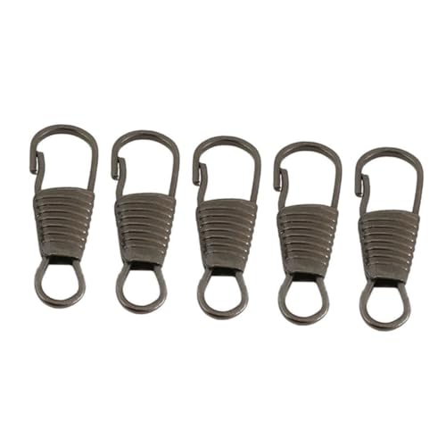 Holibanna 10 Stück Teiliges Zipper Kopf Abnehmbar Perforiert für Schuhe Kleidung Koffer DIY Funktionale Reißverschluss Anhänger Zubehör Vielseitig für Zuhause und Reparatur von Holibanna