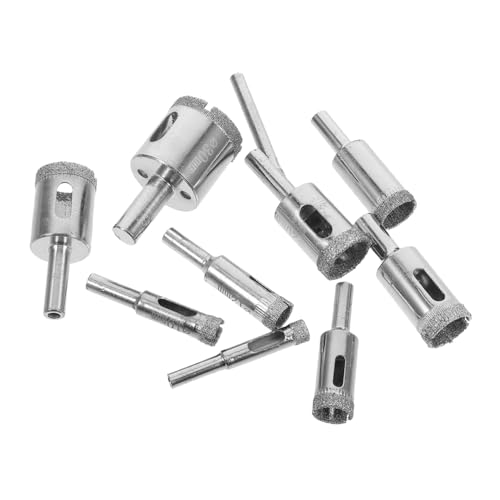 Holibanna 10-pcs-bohrer-bit Für Glaskeramik-marmor-porzellanfliesen Multifunktionalfliesen Bohrbits Legierungsstahlbohrer Für Beton von Holibanna