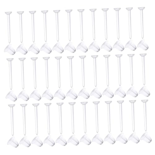 Holibanna 100 Paare Transparente Ohrstecker Sicherheitsstopper aus Kunststoff Langlebige Ohrring Verschlüsse für DIY Schmuckherstellung Leichte Ohrstecker Verschlusskappen für von Holibanna