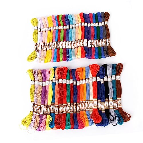 Holibanna 100 Stück Baumwoll Stickgarn Set Bunte Kreuzstich Stickfäden Zufällige Farben Langlebiges Baumwollmaterial für Handarbeiten und Bastelprojekte Zufällige Farbe Zufällige Farbe Holibanna 100 Stück Baumwoll Stickgarn Set Bunte Kreuzstich Stickfäden Zufällige Farben Langlebiges Baumwollmaterial für Handarbeiten und Bastelprojekte Zufällige Farbe Zufällige Farbe von Holibanna