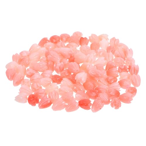 Holibanna 100 Stück Blumenperlen Jasminform Korallenoptik zum Schmuckbasteln für Halsketten Armbänder DIY Zubehör Langlebig Verblassungsbeständig Rosa Holibanna 100 Stück Blumenperlen Jasminform Korallenoptik zum Schmuckbasteln für Halsketten Armbänder DIY Zubehör Langlebig Verblassungsbeständig Rosa von Holibanna