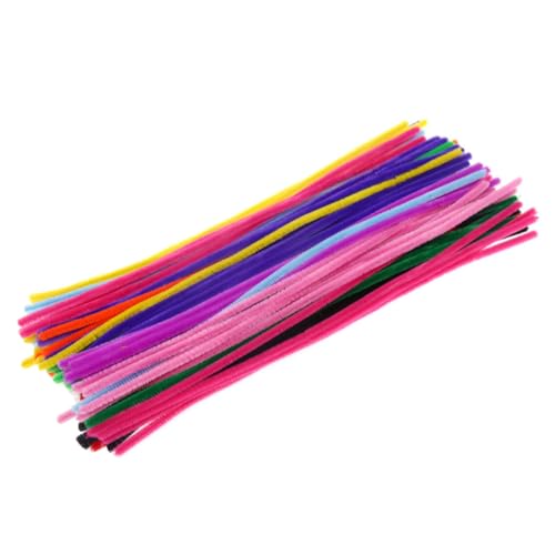 Holibanna 100 Stück Diy Bastelplüschstäbe Biegsame Handwerksmaterialien Bunten Farben für Kreative Projekte und Holibanna 100 Stück Diy Bastelplüschstäbe Biegsame Handwerksmaterialien Bunten Farben für Kreative Projekte und von Holibanna