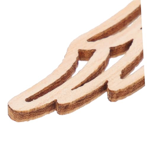 Holibanna 100 Stück Engelsholzflügel Holzscheiben Robuste DIY Holzflügel Bastelmaterialien Natürliche Holzchips für Kreative Weihnachtsdekoration Geschenkanhänger und Handwerksprojekte Holibanna 100 Stück Engelsholzflügel Holzscheiben Robuste DIY Holzflügel Bastelmaterialien Natürliche Holzchips für Kreative Weihnachtsdekoration Geschenkanhänger und Handwerksprojekte von Holibanna
