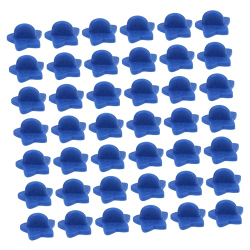 Holibanna 100 Stück Fünfzackige Sternform Anstecknadel Verschlüsse Gummibadge Clips für Diy Bastelarbeiten Ersatz für Broschen Krawattennadeln und Namensschilder von Holibanna