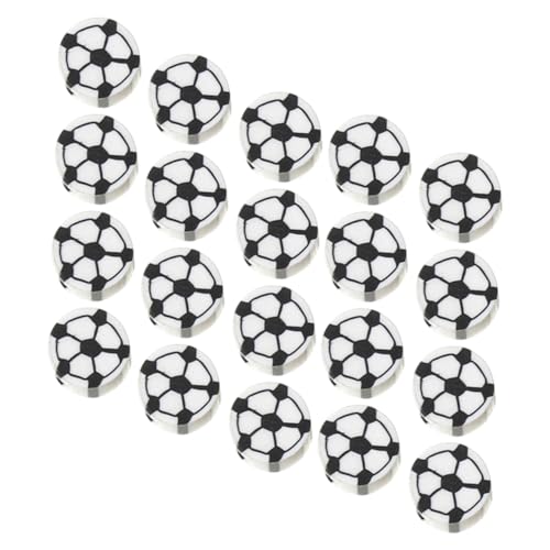 Holibanna 100 Stück Fußball Perlen Polymer Diy Bastelperlen für Armbänder und Schlüsselanhänger Hochwertige Sport Charms mit Glatten Kanten für Schmuckherstellung Holibanna 100 Stück Fußball Perlen Polymer Diy Bastelperlen für Armbänder und Schlüsselanhänger Hochwertige Sport Charms mit Glatten Kanten für Schmuckherstellung von Holibanna