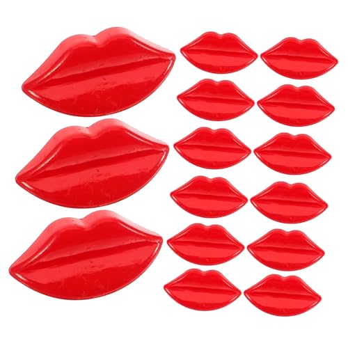 Holibanna 100 Stück Große Lippenzubehör geformt nähen Mundknöpfe Puppe Dolly Knopf für DIY-Kleidung Anzugknöpfe Knöpfe zum Selbermachen Kleiderknopf Mantelknopf Plastik rot Holibanna 100 Stück Große Lippenzubehör geformt nähen Mundknöpfe Puppe Dolly Knopf für DIY-Kleidung Anzugknöpfe Knöpfe zum Selbermachen Kleiderknopf Mantelknopf Plastik rot von Holibanna