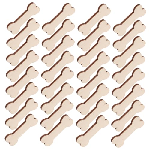 Holibanna 100 Stück Holzscheiben in Knochenform Naturbelassen Roh für DIY Bastelprojekte Handliche Vielseitig Einsetzbar für Dekorationen Kinderprojekte und Kreative Gestaltung Holibanna 100 Stück Holzscheiben in Knochenform Naturbelassen Roh für DIY Bastelprojekte Handliche Vielseitig Einsetzbar für Dekorationen Kinderprojekte und Kreative Gestaltung von Holibanna