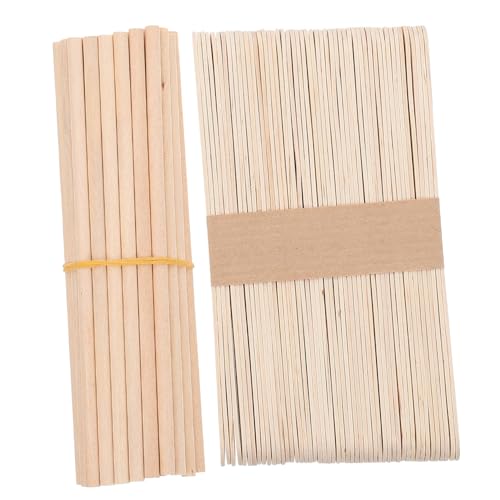 Holibanna 100 Stück Holzstäbchen für DIY Eiscreme und Bastelprojekte Jumbo Popsicle Sticks für Kreative Eisstiele und Vielseitig und Praktisch für Zuhause Desserts Restaurants und Holibanna 100 Stück Holzstäbchen für DIY Eiscreme und Bastelprojekte Jumbo Popsicle Sticks für Kreative Eisstiele und Vielseitig und Praktisch für Zuhause Desserts Restaurants und von Holibanna