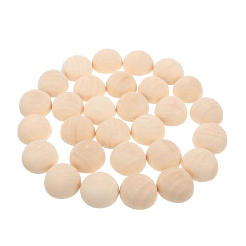 Holibanna 100 Stück Mini-Halbkugelperlen halbe Bastelbälle Schüttgut Bälle basteln für frühe Jahre Mini-Halbkugelbälle Gnom zum Basteln Schmuck Halbperlen halbe Perlen Holz Holibanna 100 Stück Mini-Halbkugelperlen halbe Bastelbälle Schüttgut Bälle basteln für frühe Jahre Mini-Halbkugelbälle Gnom zum Basteln Schmuck Halbperlen halbe Perlen Holz von Holibanna