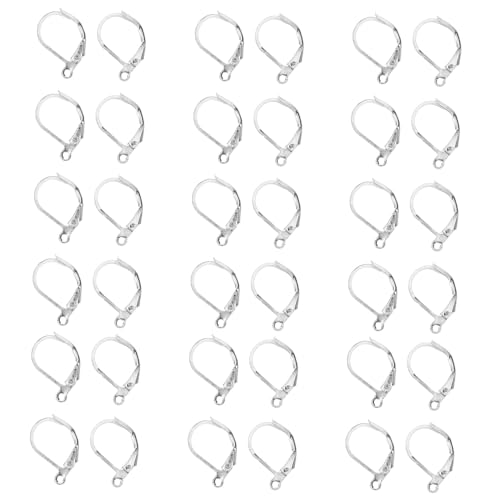 Holibanna 100 Stück Ohrring Hoops aus Silberfarbenem Glatte Oberfläche für DIY Schmuckherstellung Vielseitige Ohrhaken für Damen Mädchen Freundinnen und Familienmitglieder Holibanna 100 Stück Ohrring Hoops aus Silberfarbenem Glatte Oberfläche für DIY Schmuckherstellung Vielseitige Ohrhaken für Damen Mädchen Freundinnen und Familienmitglieder von Holibanna