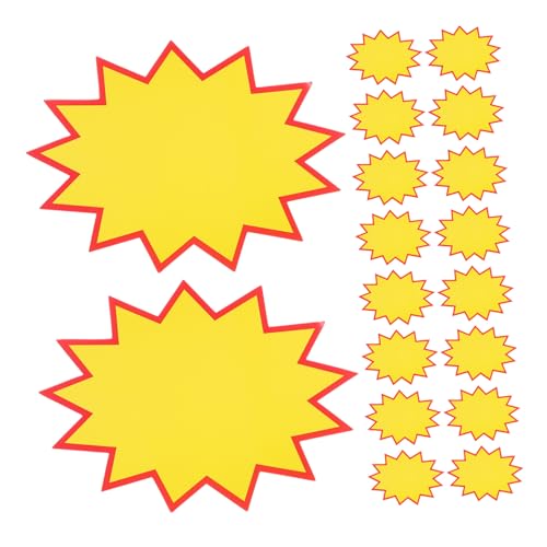 Holibanna 100 Stück Preisschilder aus Papier Stabile Preisetiketten für Einzelhandel Supermarkt Malls Praktische Preisschilder Preisangaben Flexibel Verwendbar Holibanna 100 Stück Preisschilder aus Papier Stabile Preisetiketten für Einzelhandel Supermarkt Malls Praktische Preisschilder Preisangaben Flexibel Verwendbar von Holibanna