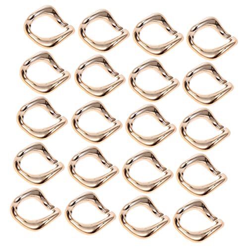 Holibanna 100 Stück Roségoldene Kunststoffketten Strapazierfähige Diy Materialien für Armbänder und Schmuckdekorationen für Kreative Projekte und von Holibanna