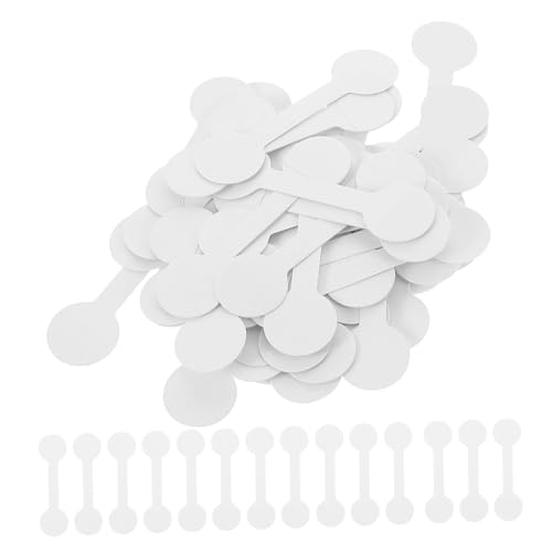 Holibanna 100 Stück Weiße Schmuck Preisschilder Selbstklebende Blanko Etiketten für Ringe Halsketten Armbänder Vielseitige Beschriftungsaufkleber für Einzelhandel und Organisation Holibanna 100 Stück Weiße Schmuck Preisschilder Selbstklebende Blanko Etiketten für Ringe Halsketten Armbänder Vielseitige Beschriftungsaufkleber für Einzelhandel und Organisation von Holibanna