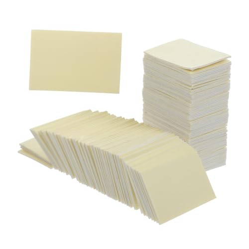 Holibanna 100 Stück doppelseitiges Klebeband strapazierfähiges Montageband doppelseitige Klebepads Spiegelkleber für Wände starkes doppelseitiges Band Klebewand Sport Yellow von Holibanna