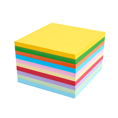 Holibanna 1000 Stück Origami Papier Doppelseitig Buntes Faltpapier Quadratisch Farben Bastelpapier für Diy Handarbeit Erwachsene Kreative Bastelprojekte Holibanna 1000 Stück Origami Papier Doppelseitig Buntes Faltpapier Quadratisch Farben Bastelpapier für Diy Handarbeit Erwachsene Kreative Bastelprojekte von Holibanna