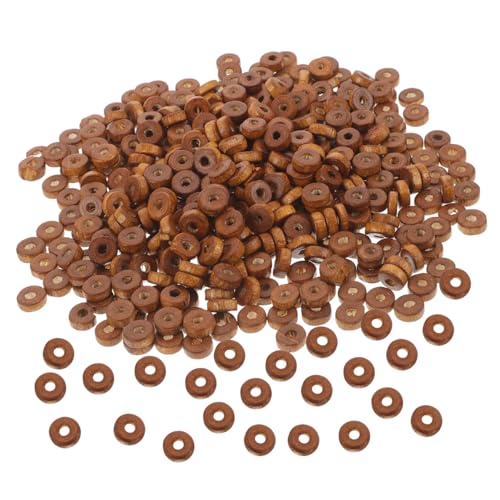 Holibanna 1000Stücke Holzperlen für DIY Schmuckherstellung Multifunktionale Miniaturperlen Runde Form für Armbänder Halsketten und Schlüsselanhänger Holibanna 1000Stücke Holzperlen für DIY Schmuckherstellung Multifunktionale Miniaturperlen Runde Form für Armbänder Halsketten und Schlüsselanhänger von Holibanna