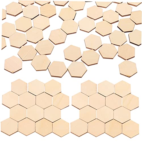 Holibanna 100Stück Buchenholz Sechseckige Ornamente Holzformen Für DIY Handwerk Und Weihnachtsdekoration Hölzerne Hängende Ornamente Für Bastelprojekte Holibanna 100Stück Buchenholz Sechseckige Ornamente Holzformen Für DIY Handwerk Und Weihnachtsdekoration Hölzerne Hängende Ornamente Für Bastelprojekte von Holibanna