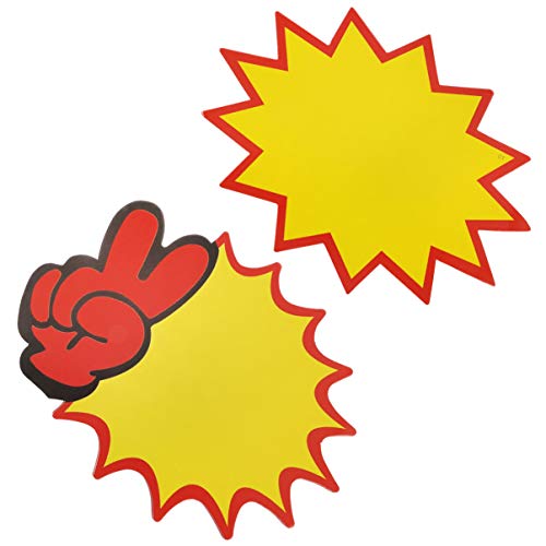 Holibanna 100Stücke Blanko Stern Verkaufsschilder Preisschilder Für Einzelhandel Preisetiketten Für Flohmärkte Spendenaktionen Einkaufszentren Papieretiketten Holibanna 100Stücke Blanko Stern Verkaufsschilder Preisschilder Für Einzelhandel Preisetiketten Für Flohmärkte Spendenaktionen Einkaufszentren Papieretiketten von Holibanna