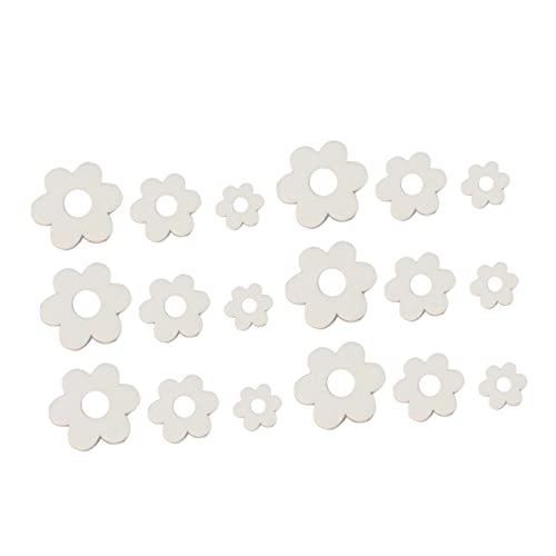 Holibanna 100Stücke DIY Holzblumen Patch und Zeichnen für Sichere und Langlebige Materialien für Graffiti und DIY Projekte Fördert die Kreativität von Holibanna