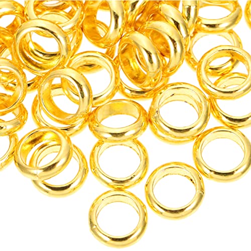 Holibanna 100Stücke DIY Legierungs Spacer Perlen Mit Großem Für Halsketten Armbänder Und Schmuckzubehör Für Bastelprojekte Und Goldfarbene Metallperlen Holibanna 100Stücke DIY Legierungs Spacer Perlen Mit Großem Für Halsketten Armbänder Und Schmuckzubehör Für Bastelprojekte Und Goldfarbene Metallperlen von Holibanna