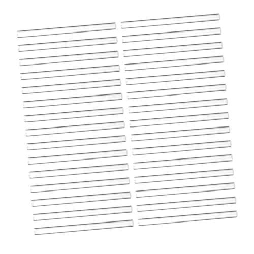 Holibanna 100Stücke Heißklebestifte Transparent für Heißklebepistole Vielseitig Einsetzbar für Basteln Heimwerken Kunstwerke und Reparaturen von Holibanna