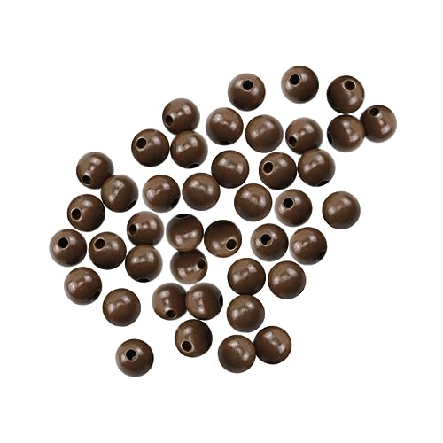 Holibanna 100Stücke Holzperlen Runde DIY Perlen für Schmuckherstellung Natürliche Holzperlen Farbe für Armband und Anhänger Bastelprojekte um Holibanna 100Stücke Holzperlen Runde DIY Perlen für Schmuckherstellung Natürliche Holzperlen Farbe für Armband und Anhänger Bastelprojekte um von Holibanna