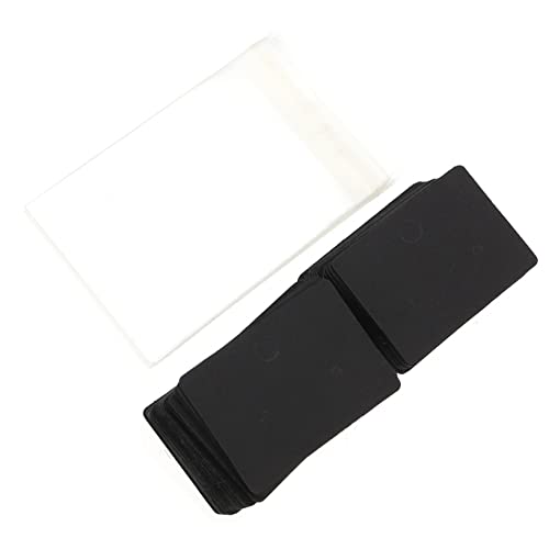 Holibanna 100Stücke Ohrring Display Karten Schmuck Displaykarten Für Ohrschmuck Für DIY Und Schmuckverpackung Opp Taschen Zur Aufbewahrung von Holibanna