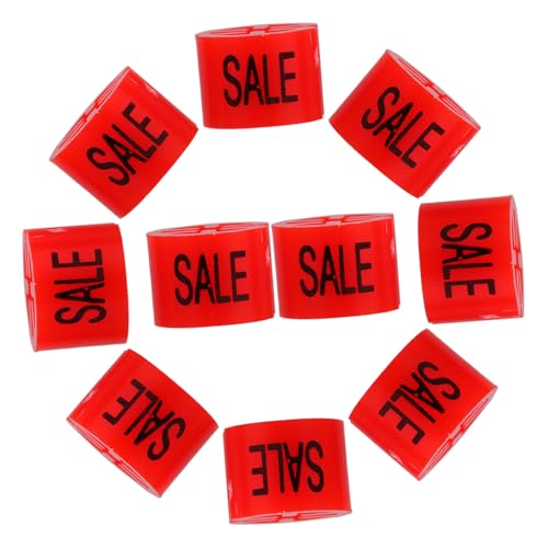 Holibanna 100Stücke Rote Kleidergrößenmarker aus Kunststoff Sortiment für Shops zur Effektiven Bekleidungsorganisation und Verkaufsförderung Holibanna 100Stücke Rote Kleidergrößenmarker aus Kunststoff Sortiment für Shops zur Effektiven Bekleidungsorganisation und Verkaufsförderung von Holibanna
