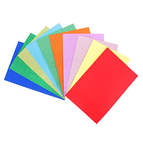 Holibanna 10Blätter Glitzerpapier Bunte Glitzerkartonpapier für DIY Bastelprojekte Dekorativ und Flexibel Geeignet für Schule Kindergarten Geschenkverpackung und Mehr Holibanna 10Blätter Glitzerpapier Bunte Glitzerkartonpapier für DIY Bastelprojekte Dekorativ und Flexibel Geeignet für Schule Kindergarten Geschenkverpackung und Mehr von Holibanna