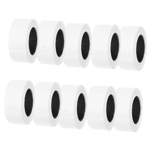 Holibanna 10Rollen Preisschilder Etiketten pro Rolle für Preisauszeichner Lesbare Aufkleber Vielseitig Einsetzbar für Supermärkte Geschäfte Holibanna 10Rollen Preisschilder Etiketten pro Rolle für Preisauszeichner Lesbare Aufkleber Vielseitig Einsetzbar für Supermärkte Geschäfte von Holibanna