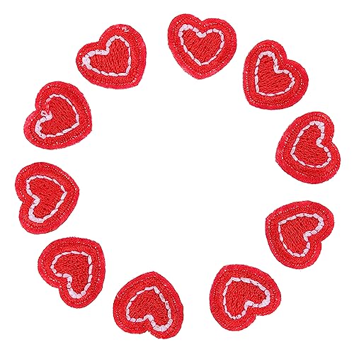 Holibanna 10Stücke Herz Patches zum Aufbügeln Stickerei Applikationen für Kleidung Wiederverwendbare und Dekorative Flicken für DIY Projekte und Reparaturen Holibanna 10Stücke Herz Patches zum Aufbügeln Stickerei Applikationen für Kleidung Wiederverwendbare und Dekorative Flicken für DIY Projekte und Reparaturen von Holibanna