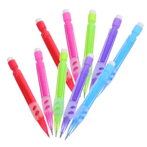 Holibanna 10Stücke Mini Druckbleistifte Ausgefallene Mechanische Stifte Mit Radiergummi Für Schule Büro Und Kreative Anwendungen Kurze Kleine Stifte Je von Holibanna