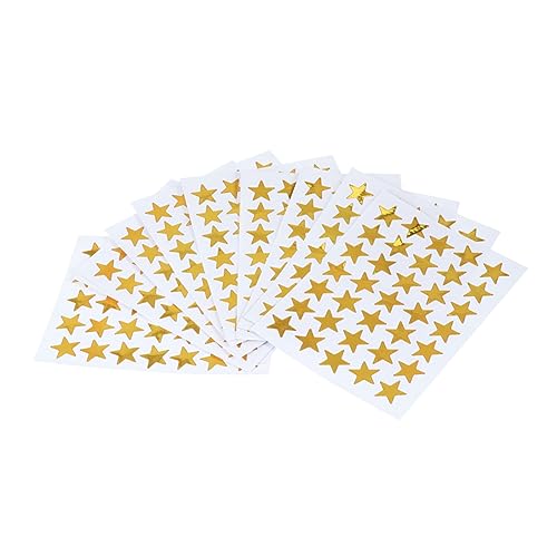 Holibanna 10Stücke Pack PVC Aufkleber Fünfzackiger Stern Selbstklebend Funkelnde Belohnungsaufkleber Für Schulanfang Belohnungen Und Motivation Holibanna 10Stücke Pack PVC Aufkleber Fünfzackiger Stern Selbstklebend Funkelnde Belohnungsaufkleber Für Schulanfang Belohnungen Und Motivation von Holibanna