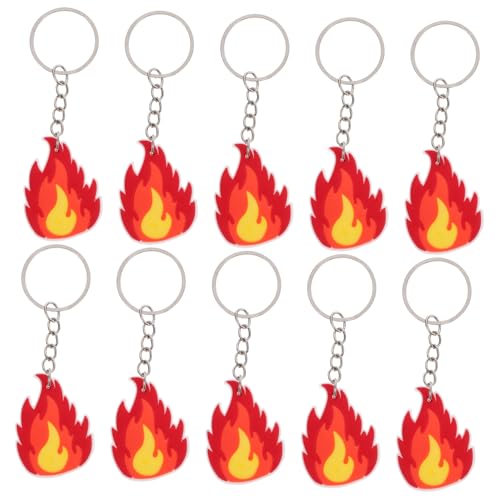 Holibanna 10Stücke Schlüsselanhänger Feuerwehrmann Party Flammenzauber Themenparty Schlüsselhalter Unterstützung Party Holibanna 10Stücke Schlüsselanhänger Feuerwehrmann Party Flammenzauber Themenparty Schlüsselhalter Unterstützung Party von Holibanna