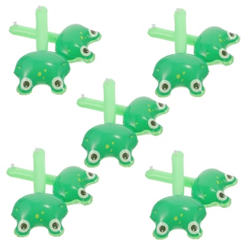 Holibanna 10Stücke Teiliges Aufblasbare Tierische Spielzeughämmer Cartoon Frosch Für Partys Mit Integrierter Glocke Für Unterhaltsame Geräusche Sicher Und Langlebig Holibanna 10Stücke Teiliges Aufblasbare Tierische Spielzeughämmer Cartoon Frosch Für Partys Mit Integrierter Glocke Für Unterhaltsame Geräusche Sicher Und Langlebig von Holibanna