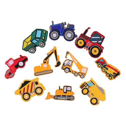 Holibanna 10Stücke Teiliges Feuerwehr Patch für Kinderbekleidung DIY Nähflecken zur Dekoration für Jacken Taschen und Mehr Einfach Anzubringen und Vielseitig Einsetzbar von Holibanna